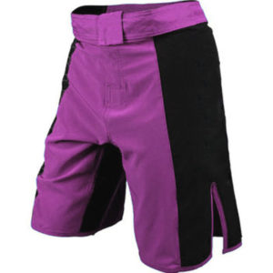 MMA Shorts With Purple Color