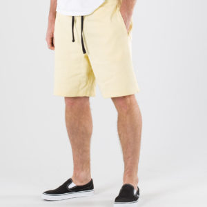 Fleece Shorts With Lemon Color