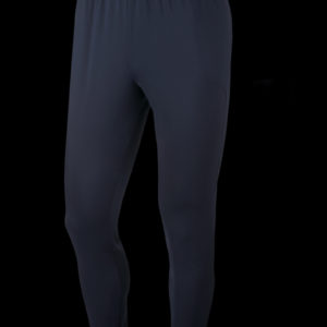 Simple Black Fleece Trouser